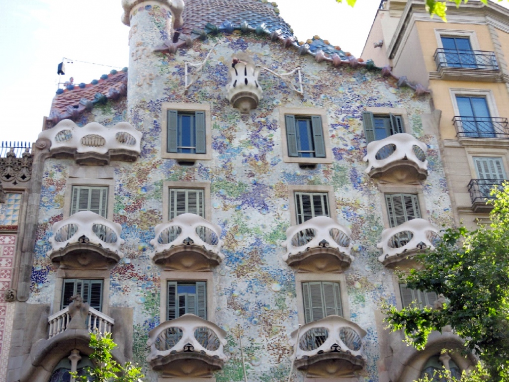 Gaudi's architecture Casa Batllo